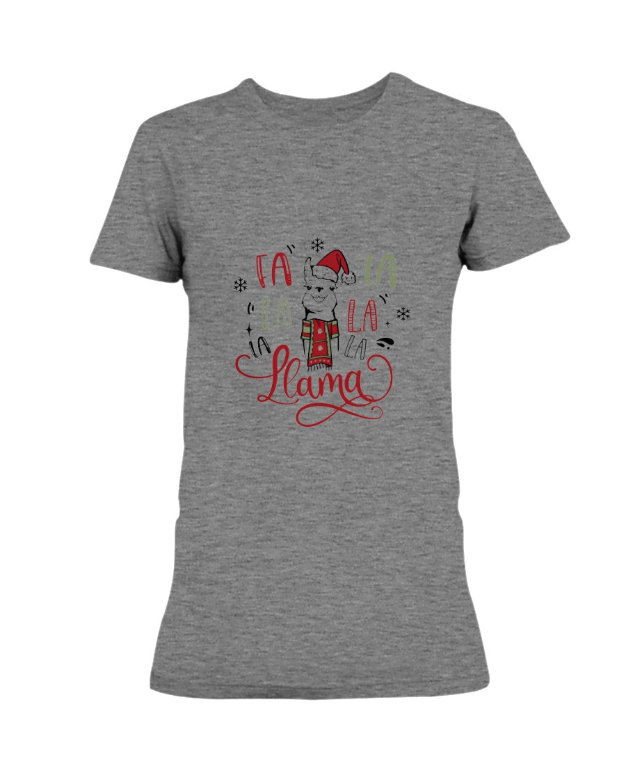 Fa la la la La la la Llama --15 oz mug or shirt