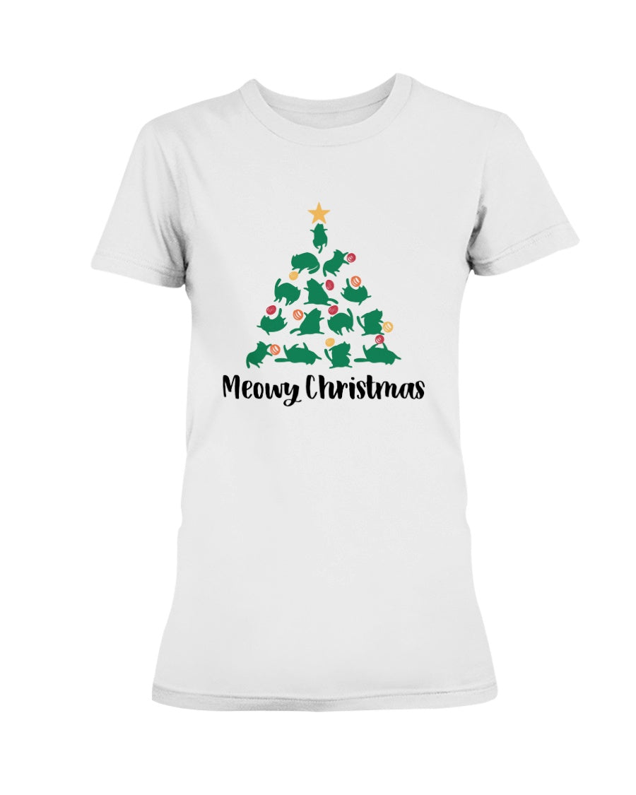 Meowy Christmas shirt or mug
