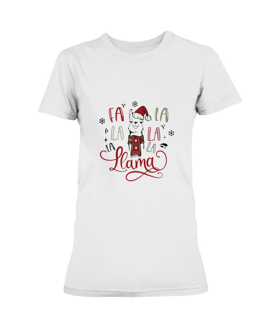 Fa la la la La la la Llama --15 oz mug or shirt