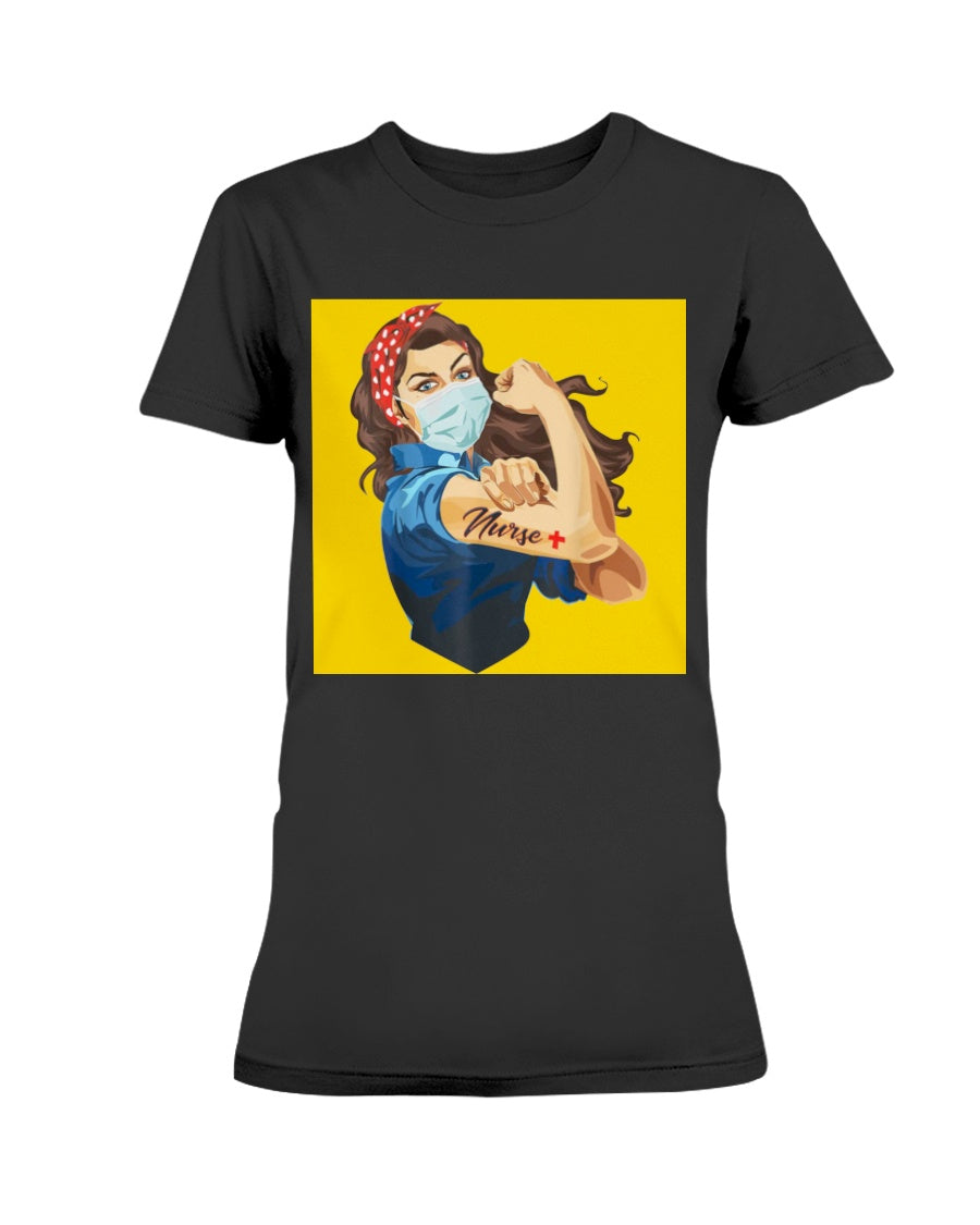 Rosie The Nurse Gildan Ultra Ladies T-Shirt