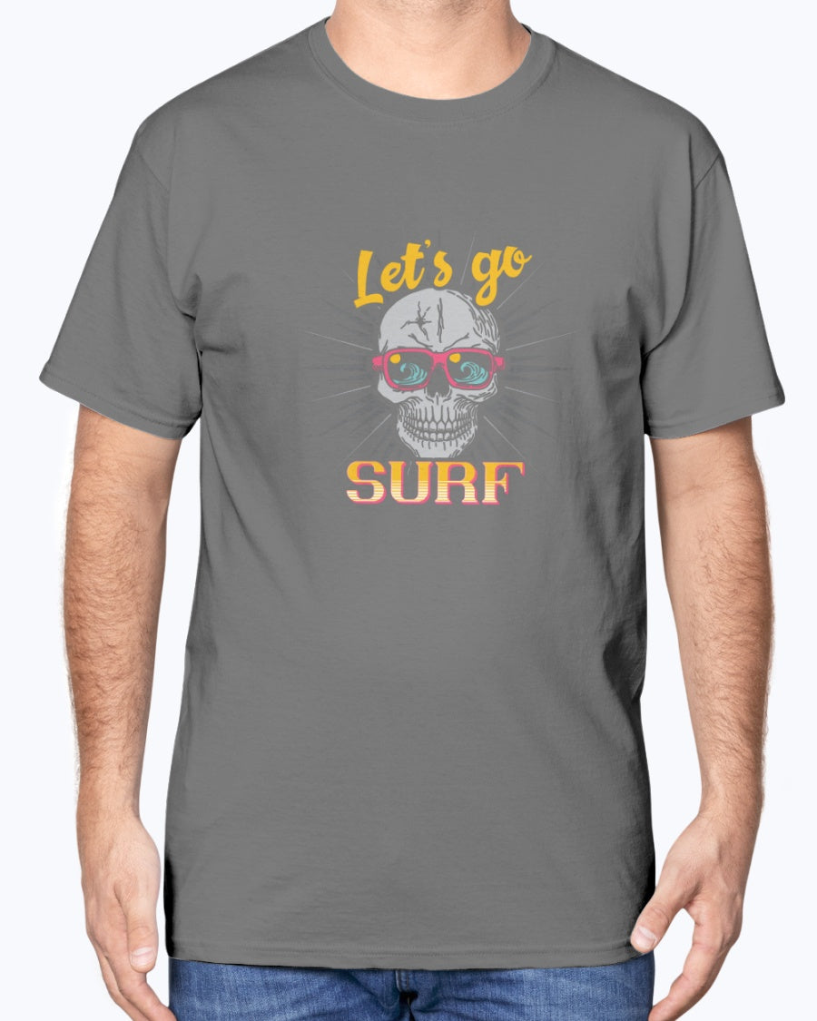 Lets' Go Surf Skull