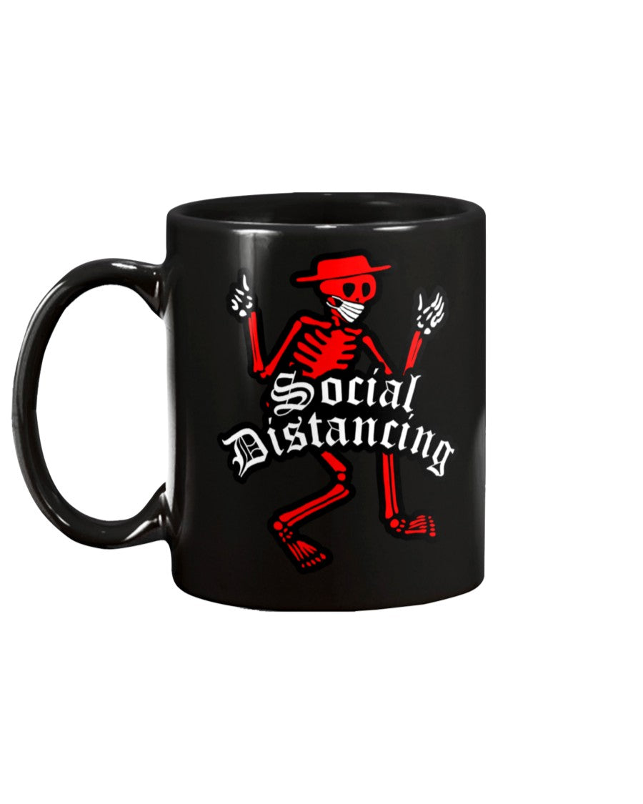 Social Distancing funny coffee mug 15oz Mug