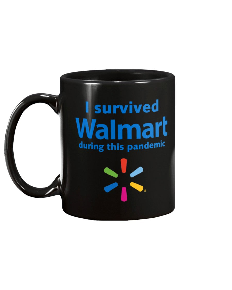 I survived Walmart during this Pandemic funny coffee mug 15oz Mug
