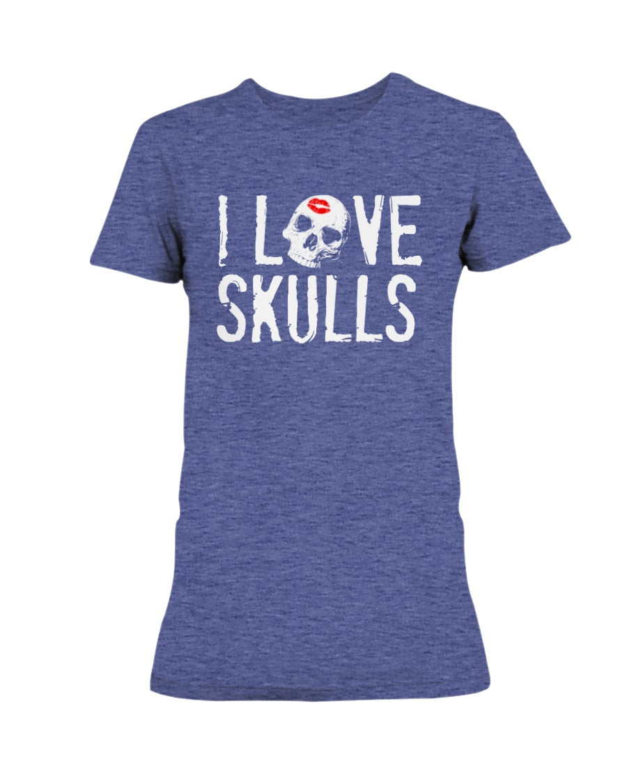 I Love Skulls shirt mug or tote