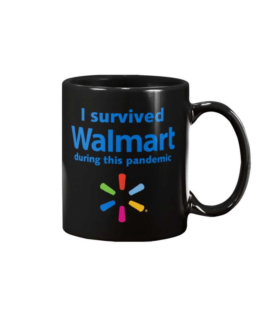 I survived Walmart during this Pandemic funny coffee mug 15oz Mug