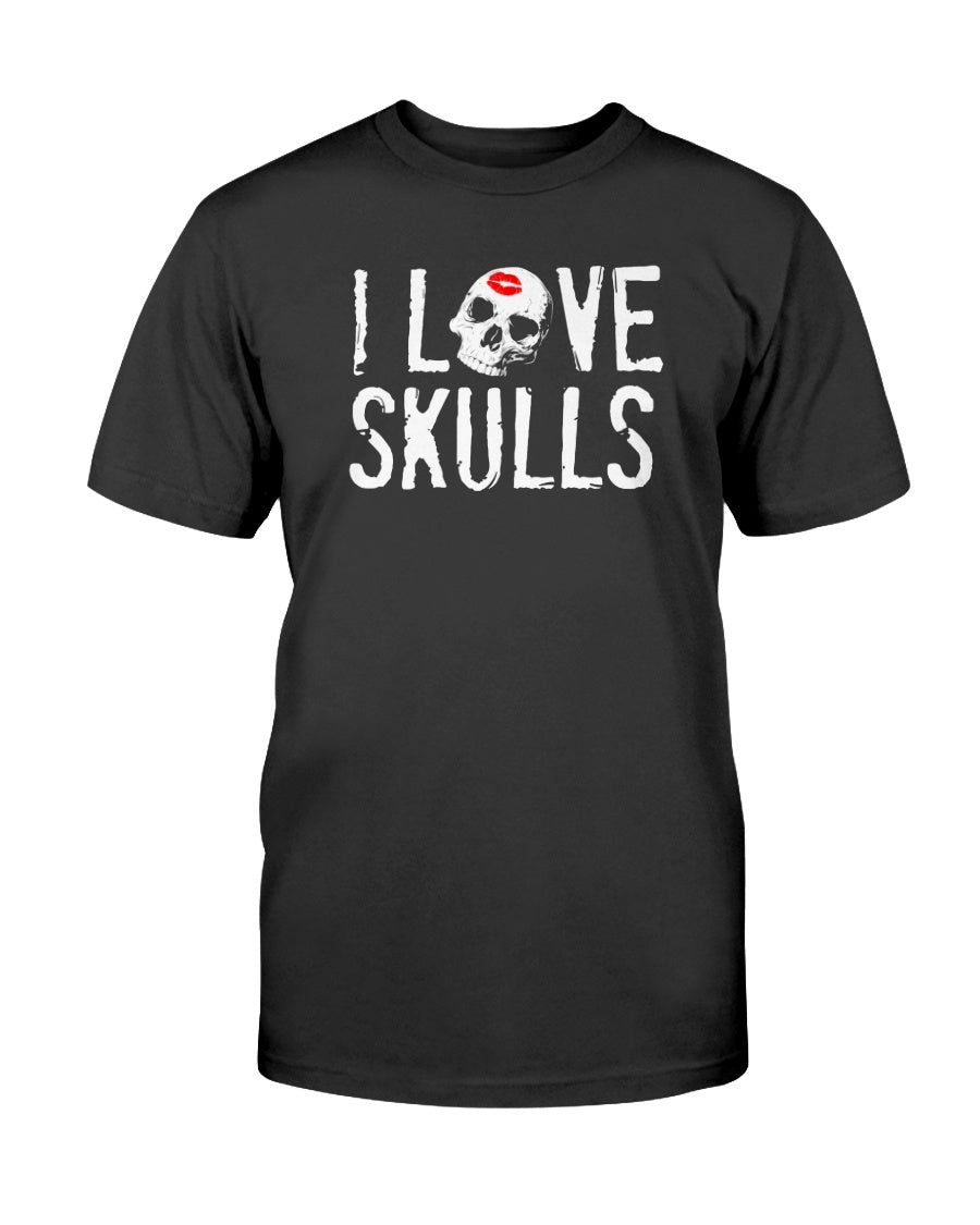 I Love Skulls shirt mug or tote