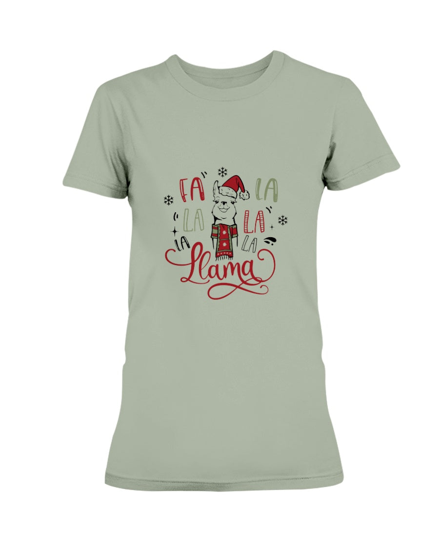 Fa la la la La la la Llama --15 oz mug or shirt