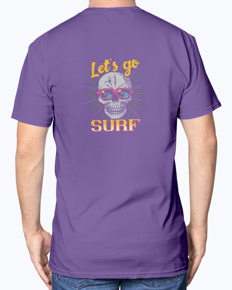 Lets' Go Surf Skull