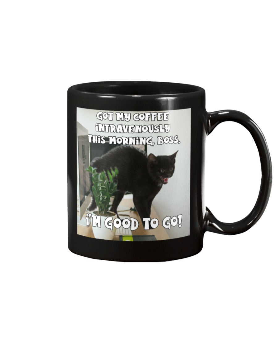 coffee intravenously good to go! 15oz Mug