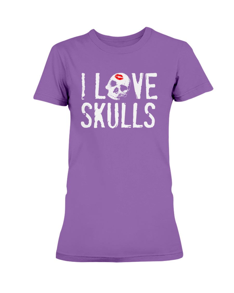 I Love Skulls shirt mug or tote