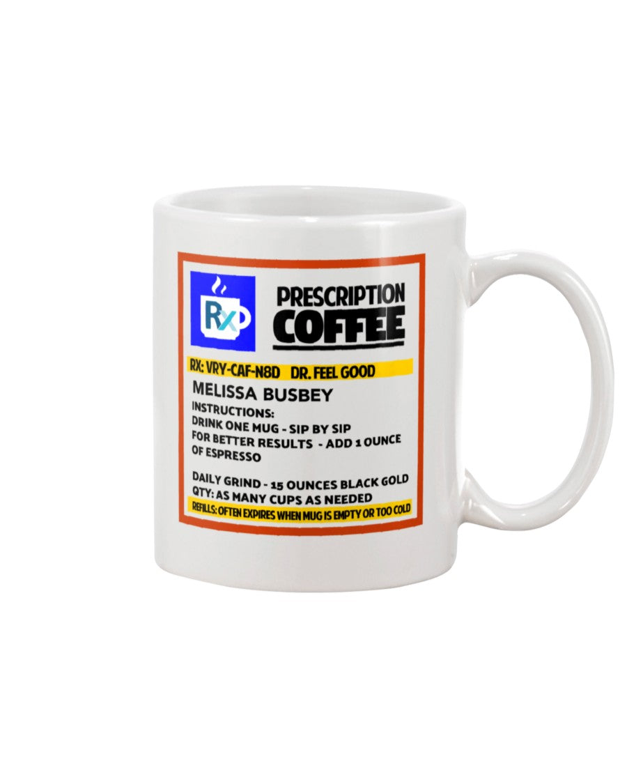 custom rx coffee mug 15oz Mug