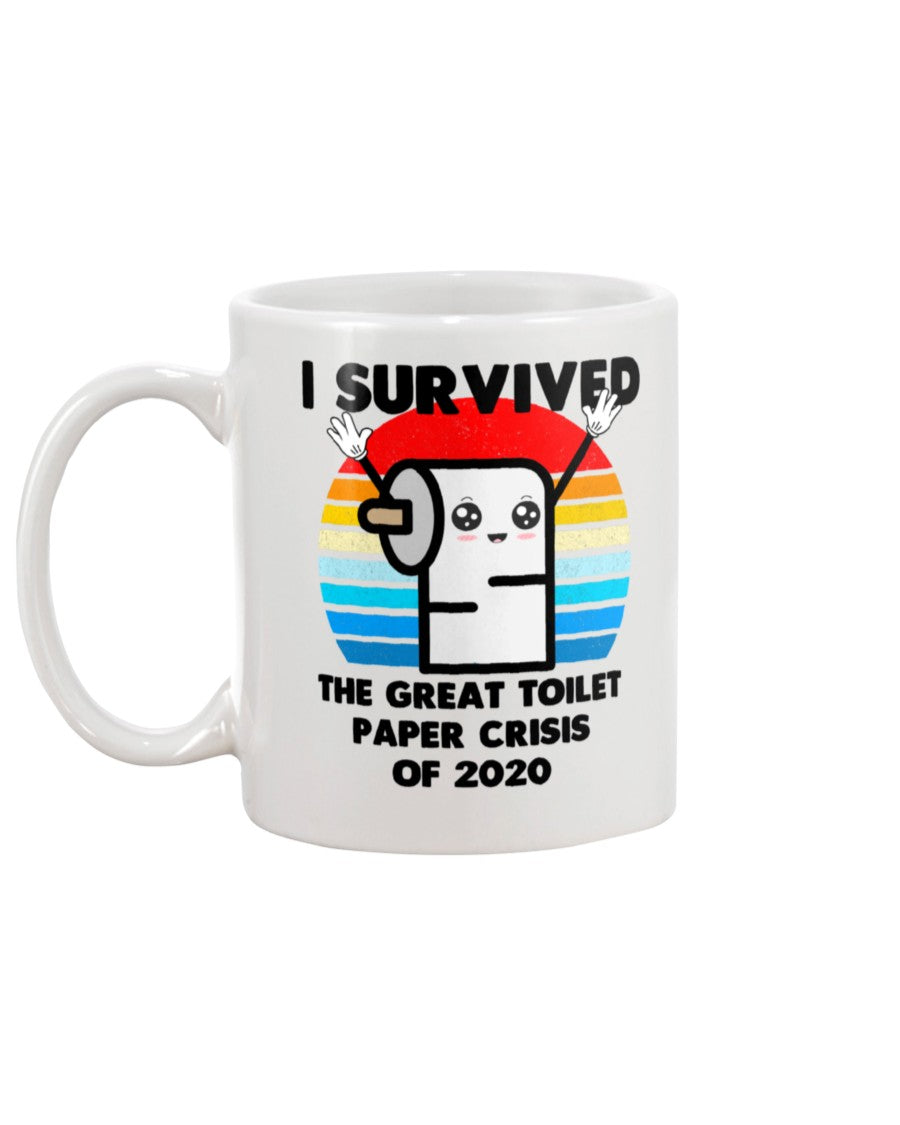 I survived the great toilet paper crisis of 2020 coffee mug 15oz Mug