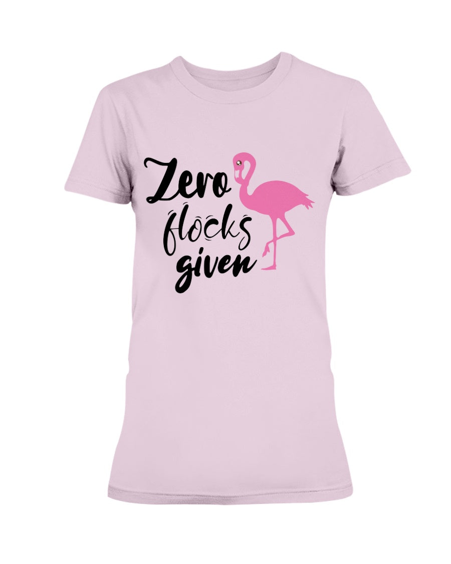 Zero Flocks Given totes, shirts and mugs