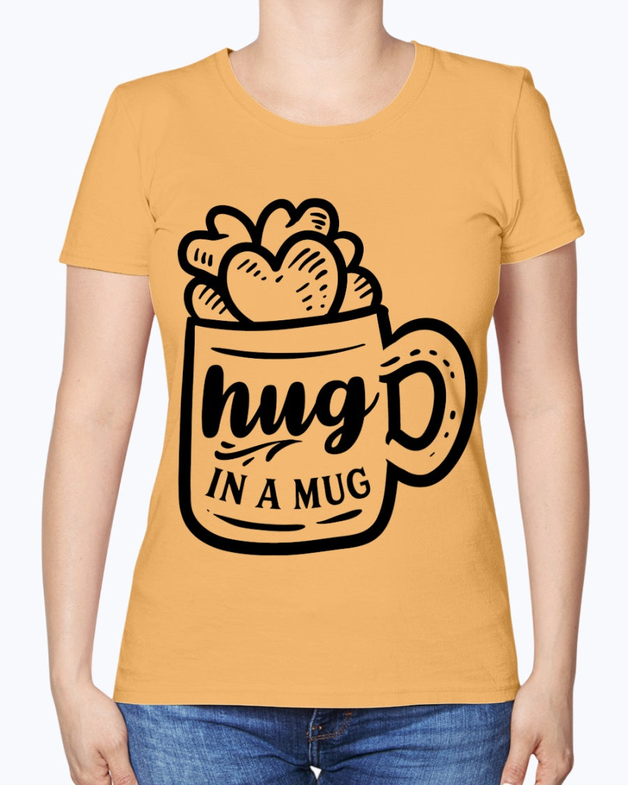 Hug in a Mug 15 oz mug and shirts