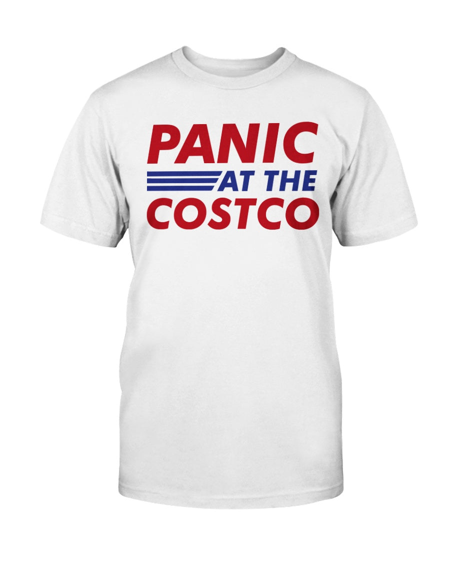 Panic at the Costco funny shirt or coffee mug 15 oz.