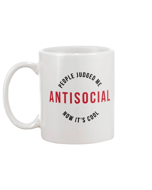 Antisocial now it's cool  coffee mug15oz Mug