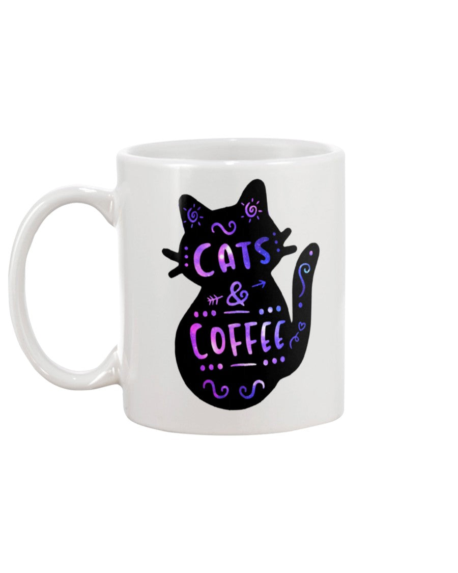 Cats and Coffee 15 ounce mug of awesomeness