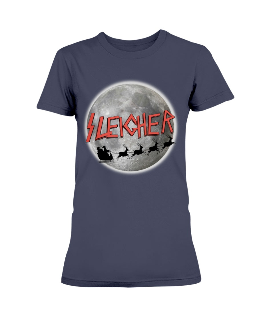 Sleigher, The Heavy Metal Santa -shirt/mug/long sleeve