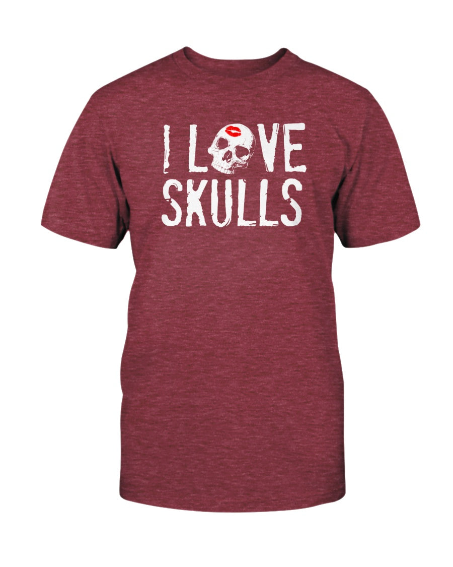 I Love Skulls shirt mug or tote