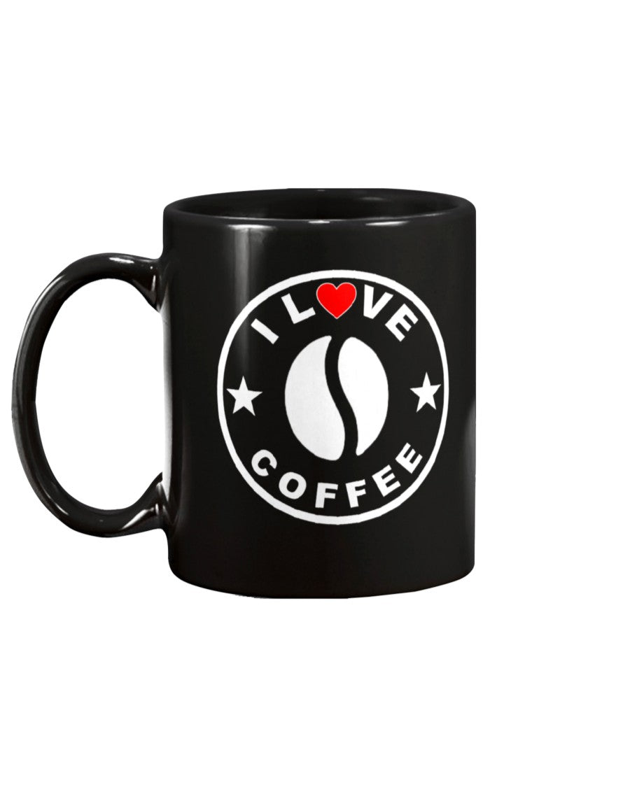 I Love Coffee Group Mug 15 oz.