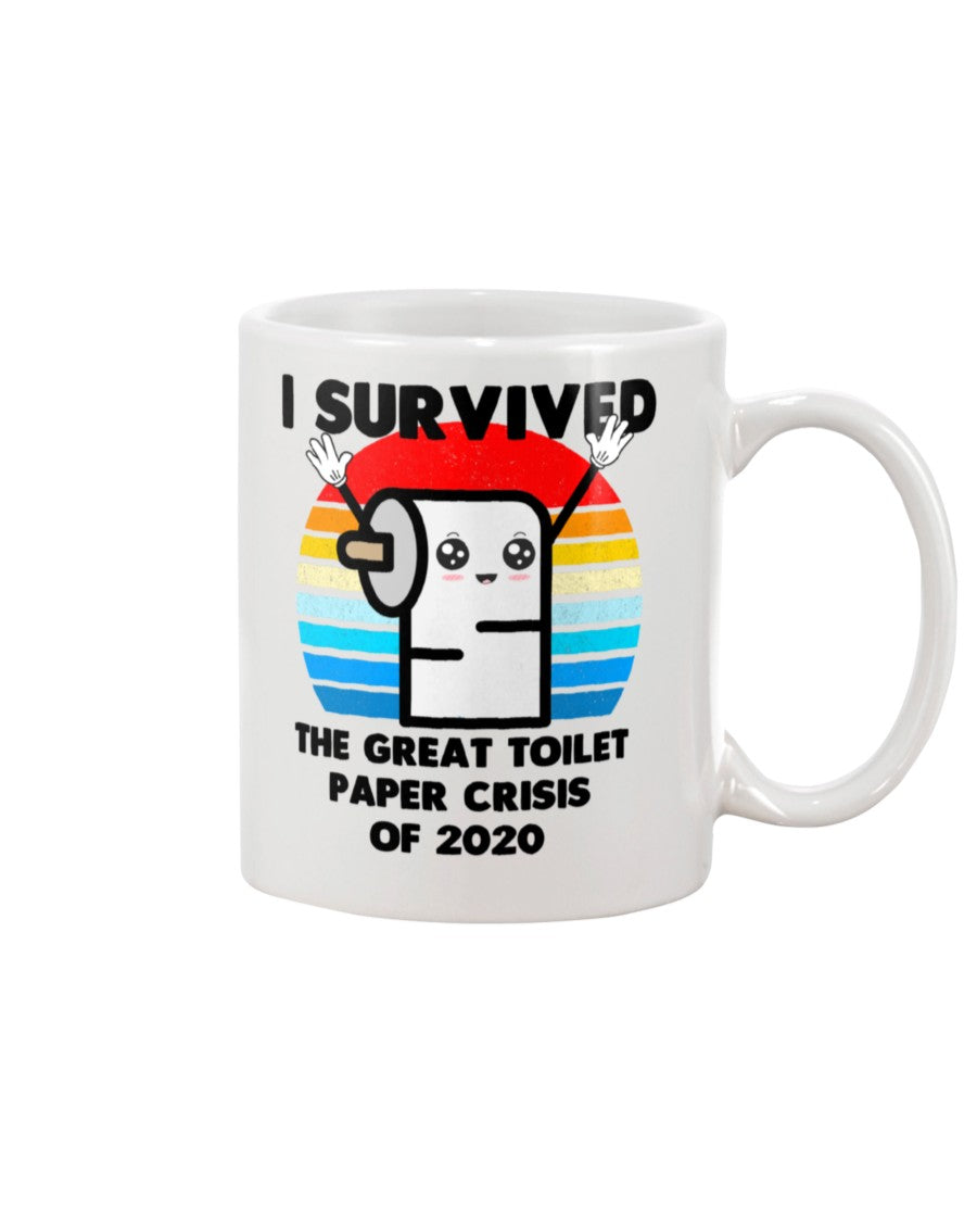 I survived the great toilet paper crisis of 2020 coffee mug 15oz Mug