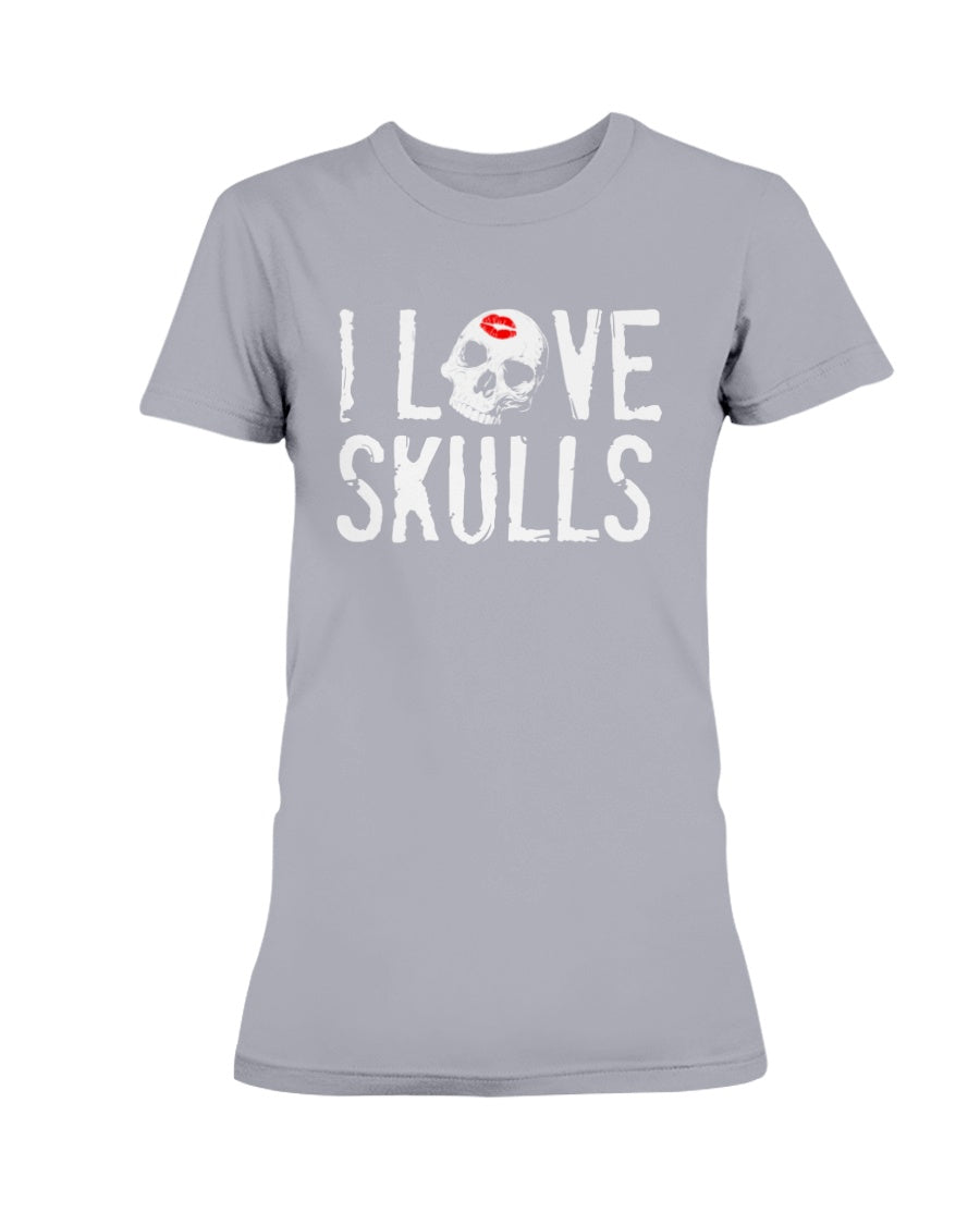 I Love Skulls shirt mug or tote