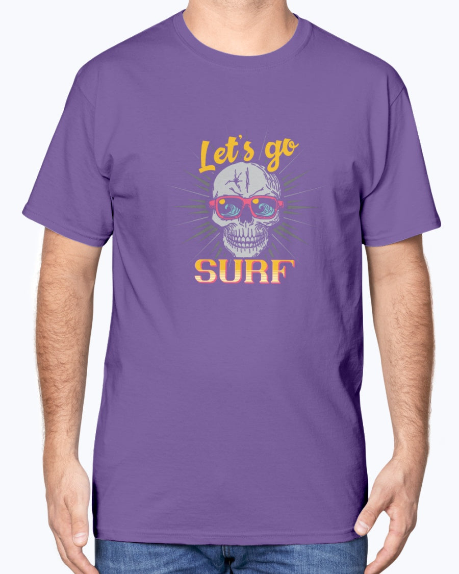 Lets' Go Surf Skull