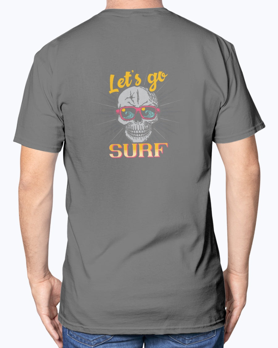 Lets' Go Surf Skull