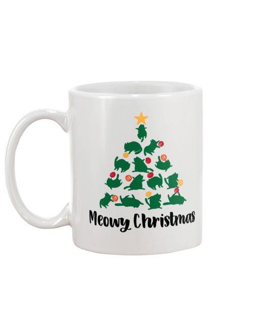 Meowy Christmas shirt or mug