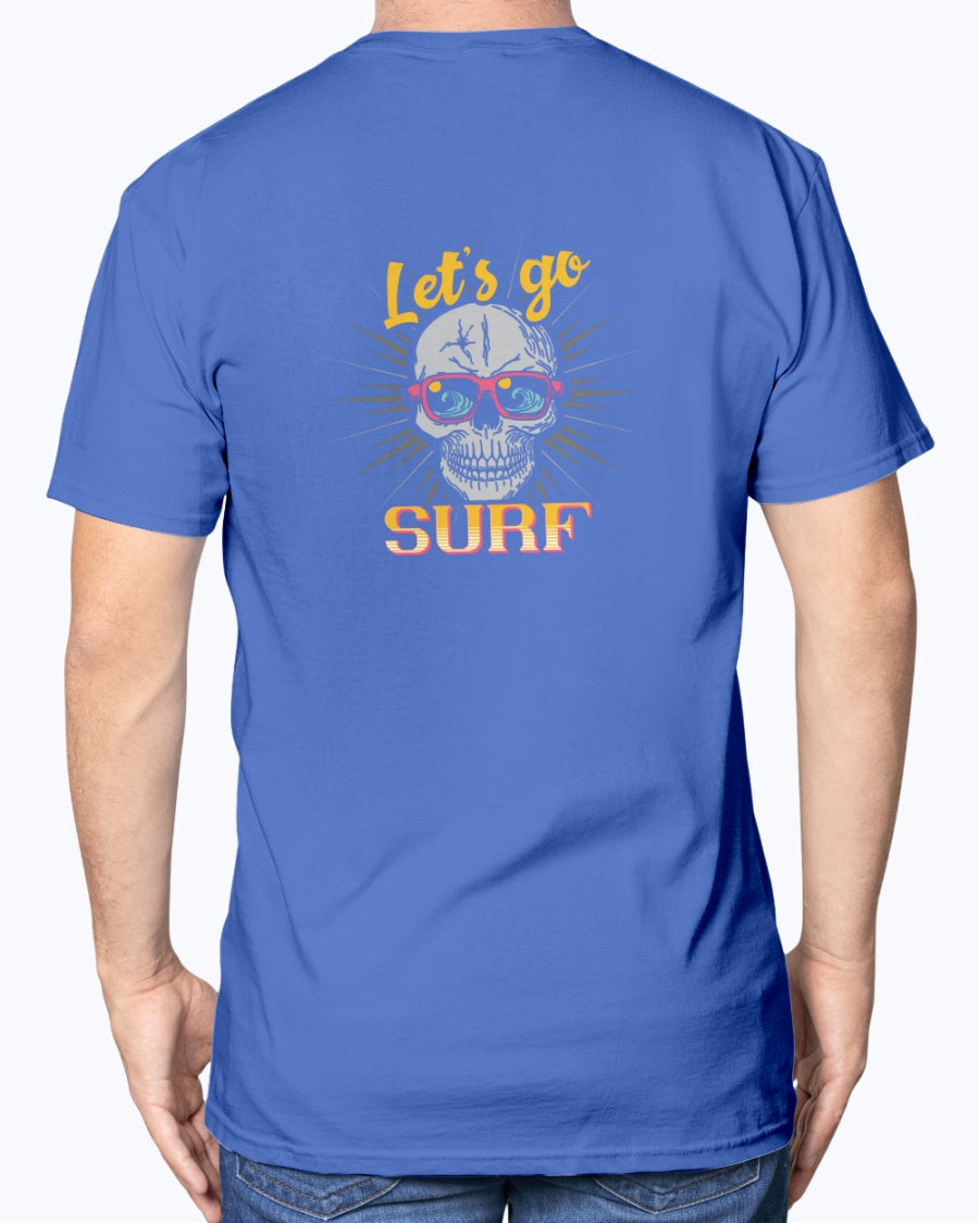 Lets' Go Surf Skull