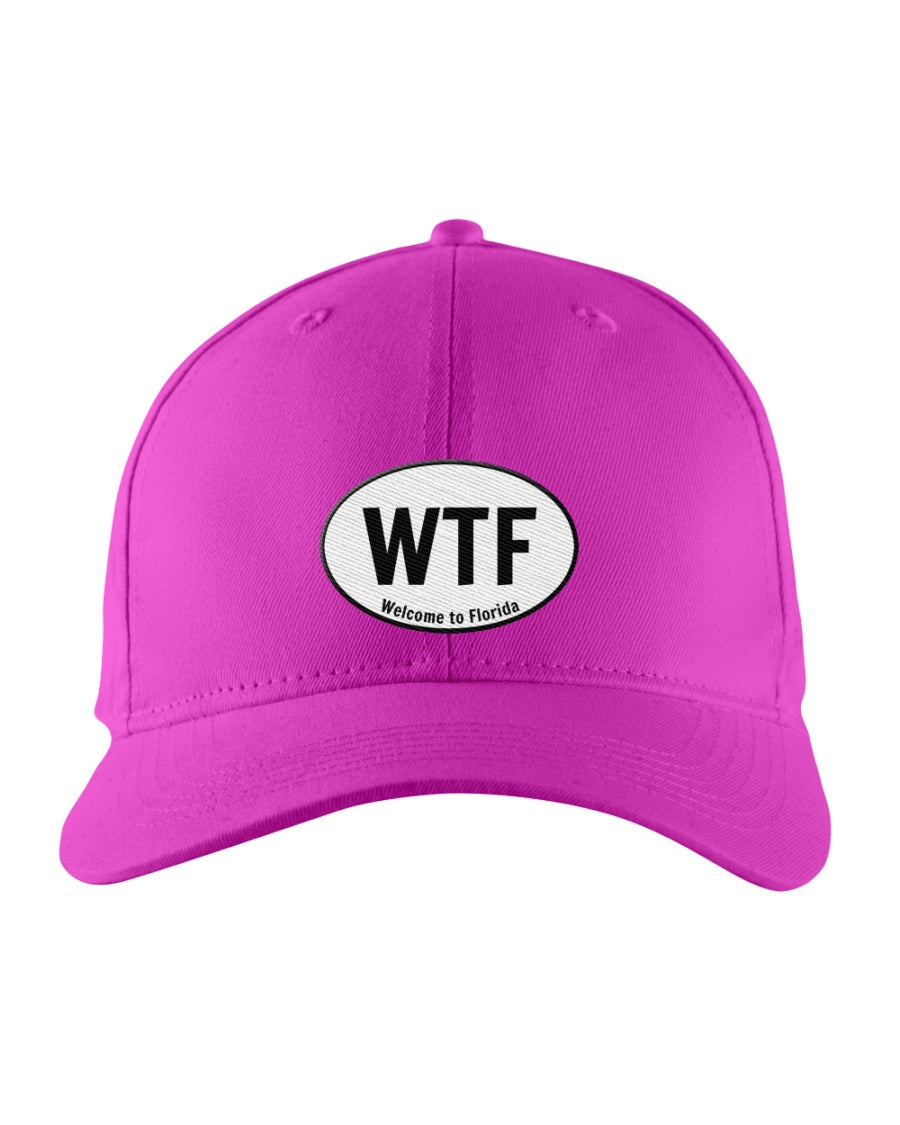 WTF Welcome To Florida snapback trucker hat!