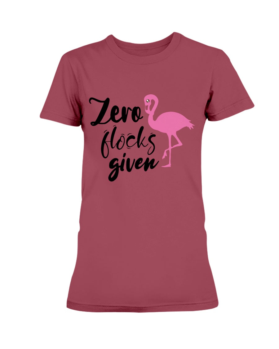 Zero Flocks Given totes, shirts and mugs