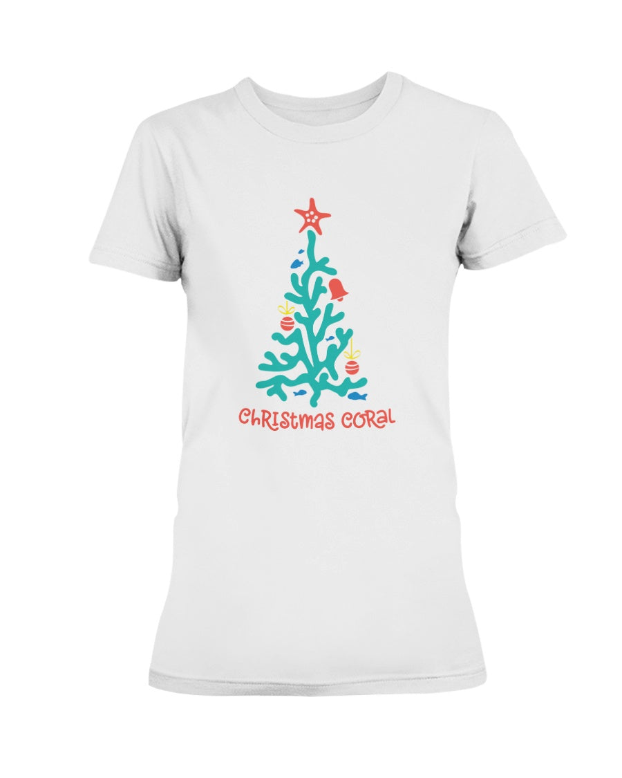 Christmas Coral shirt or mug