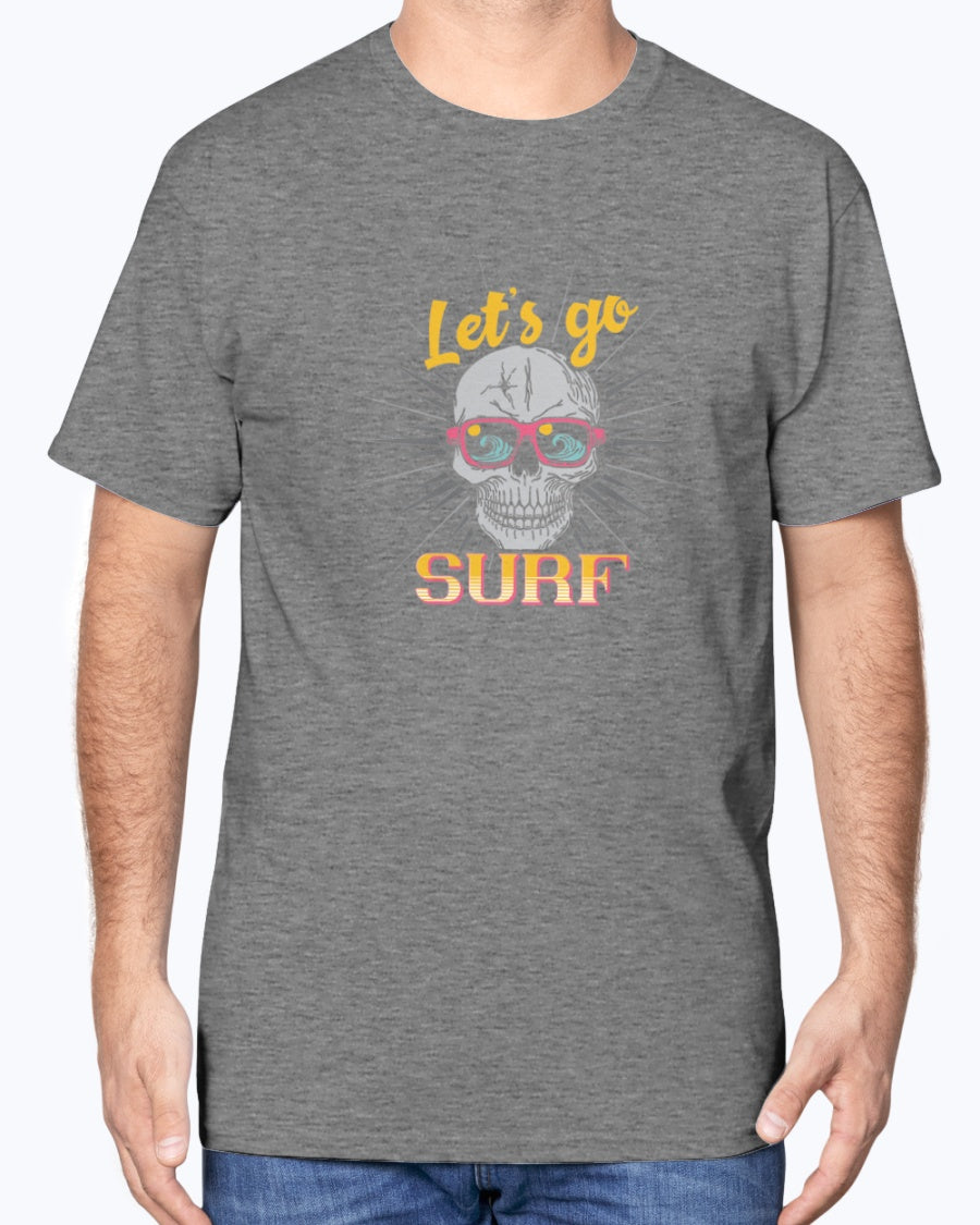 Lets' Go Surf Skull