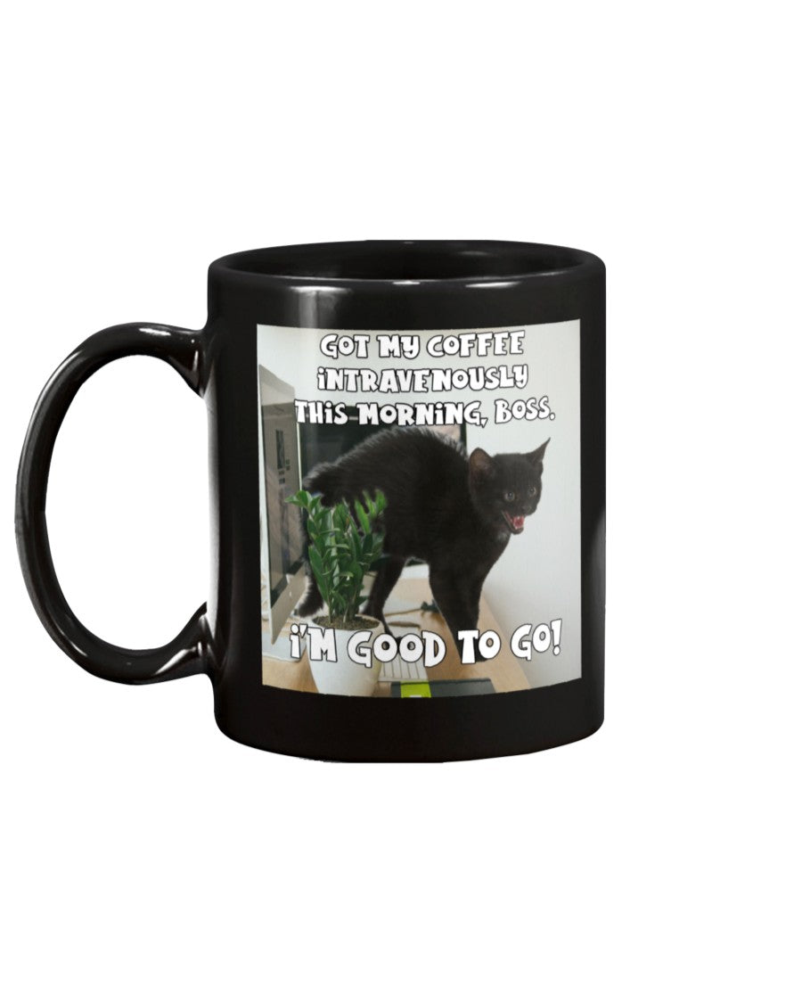coffee intravenously good to go! 15oz Mug