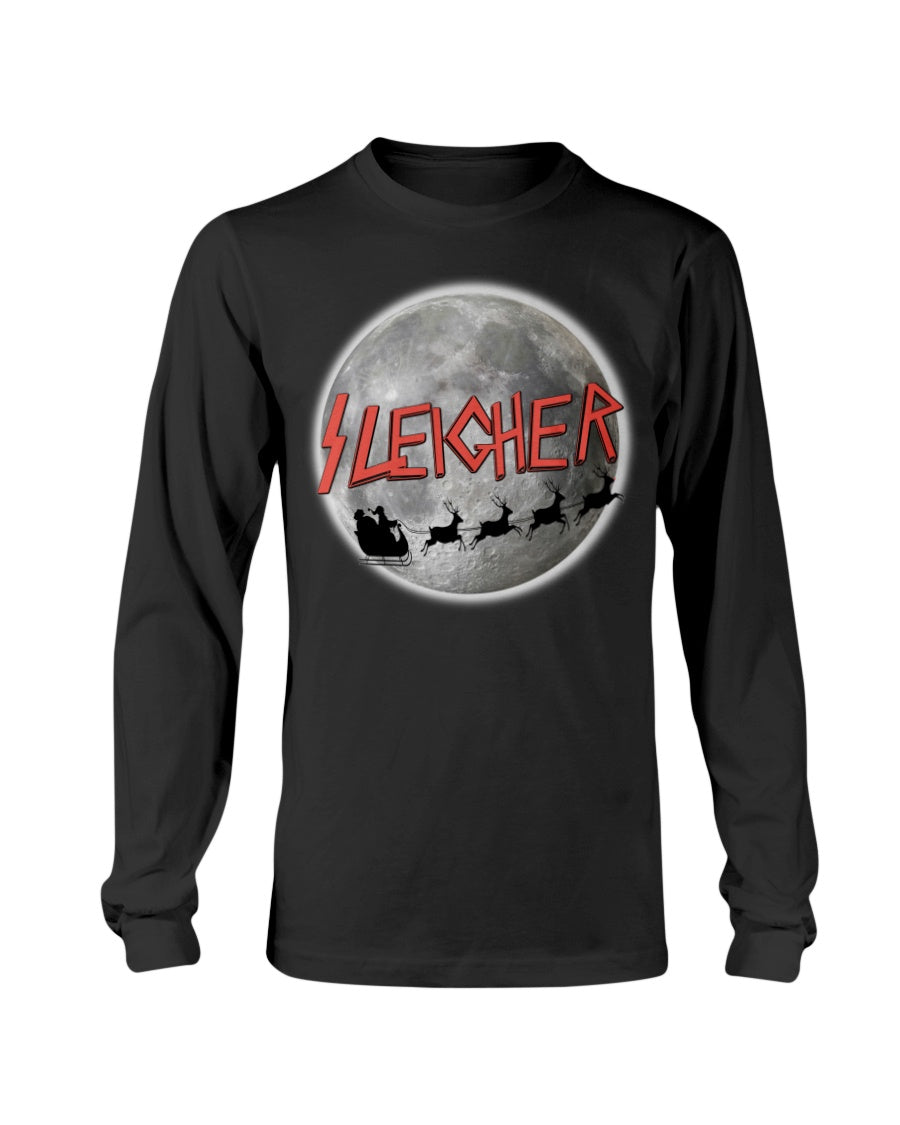 Sleigher, The Heavy Metal Santa -shirt/mug/long sleeve