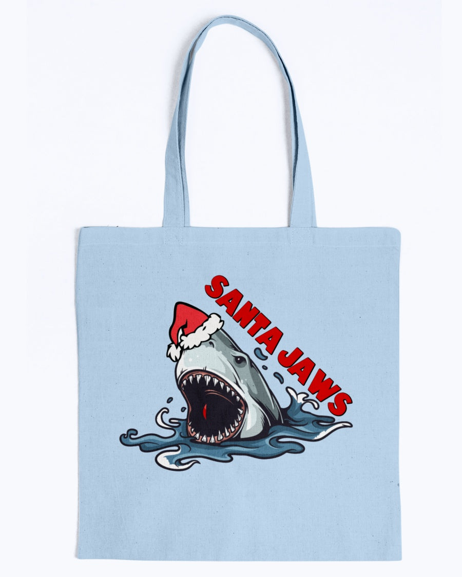 Santa Jaws mug, or shirt, or tote bag