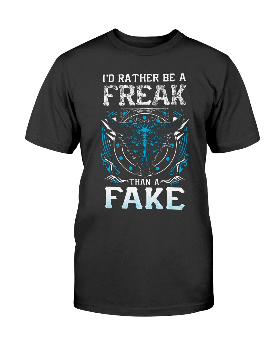 Skull shirt I'd rather be a FREAK than a FAKE skull coffee mug 15oz. or skull shirts