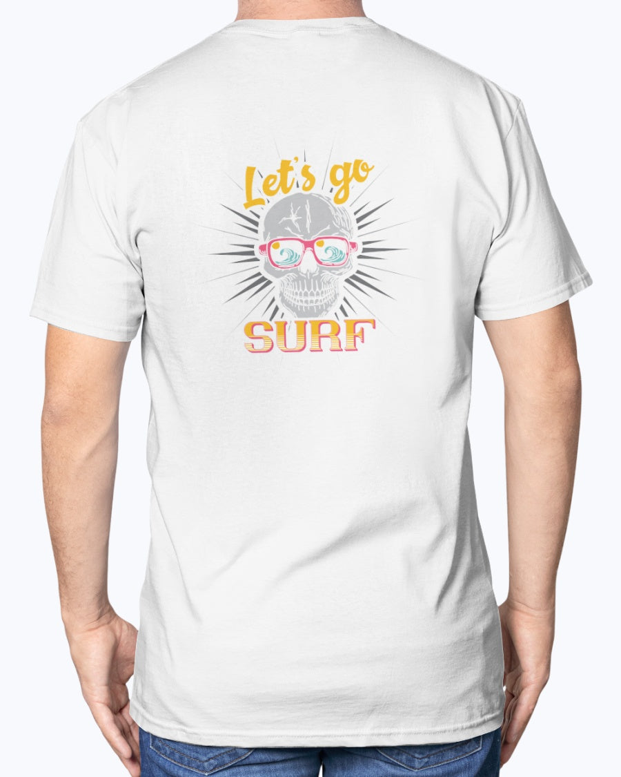 Lets' Go Surf Skull
