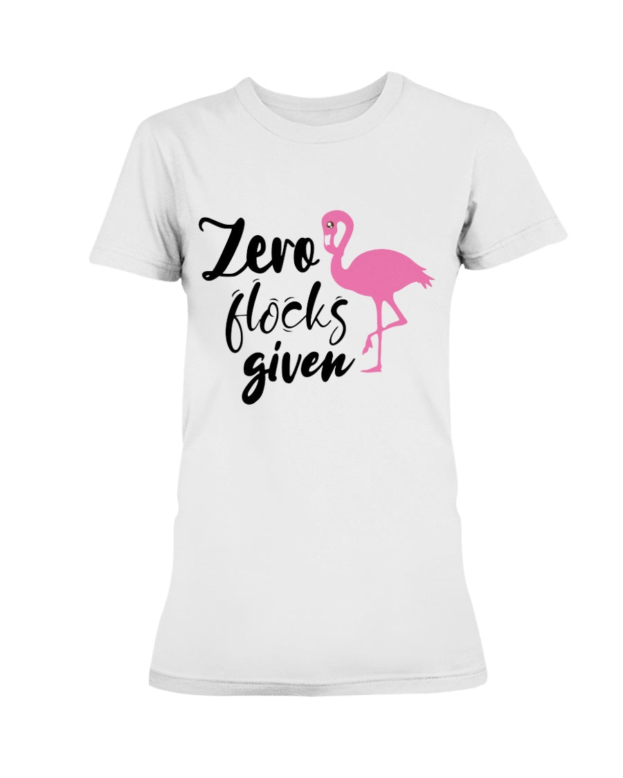 Zero Flocks Given totes, shirts and mugs