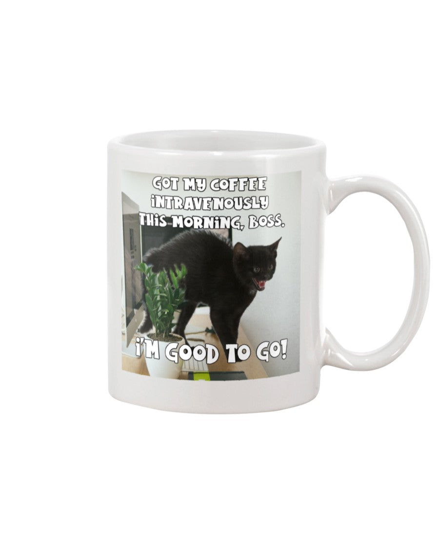 coffee intravenously good to go! 15oz Mug