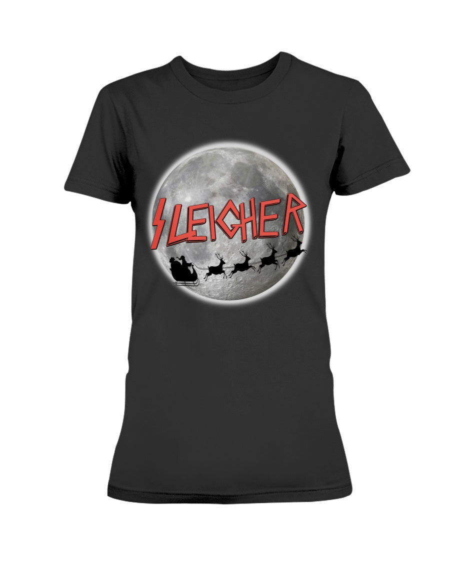 Sleigher, The Heavy Metal Santa -shirt/mug/long sleeve