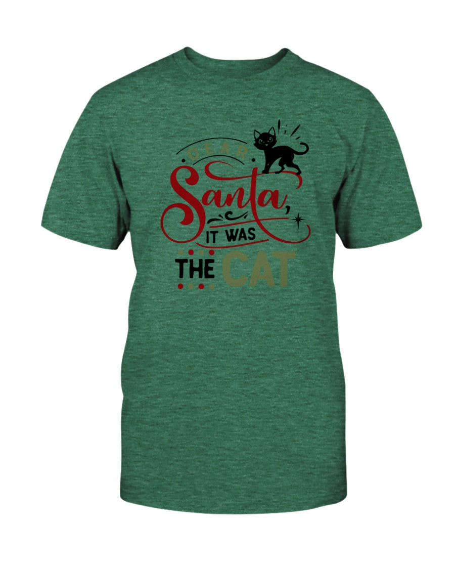 Dear Santa it was the Cat 15 oz mug and shirts