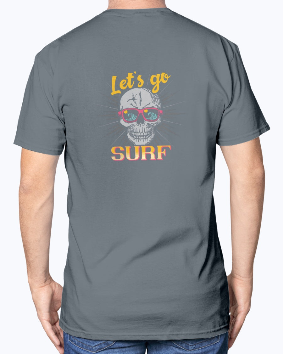 Lets' Go Surf Skull