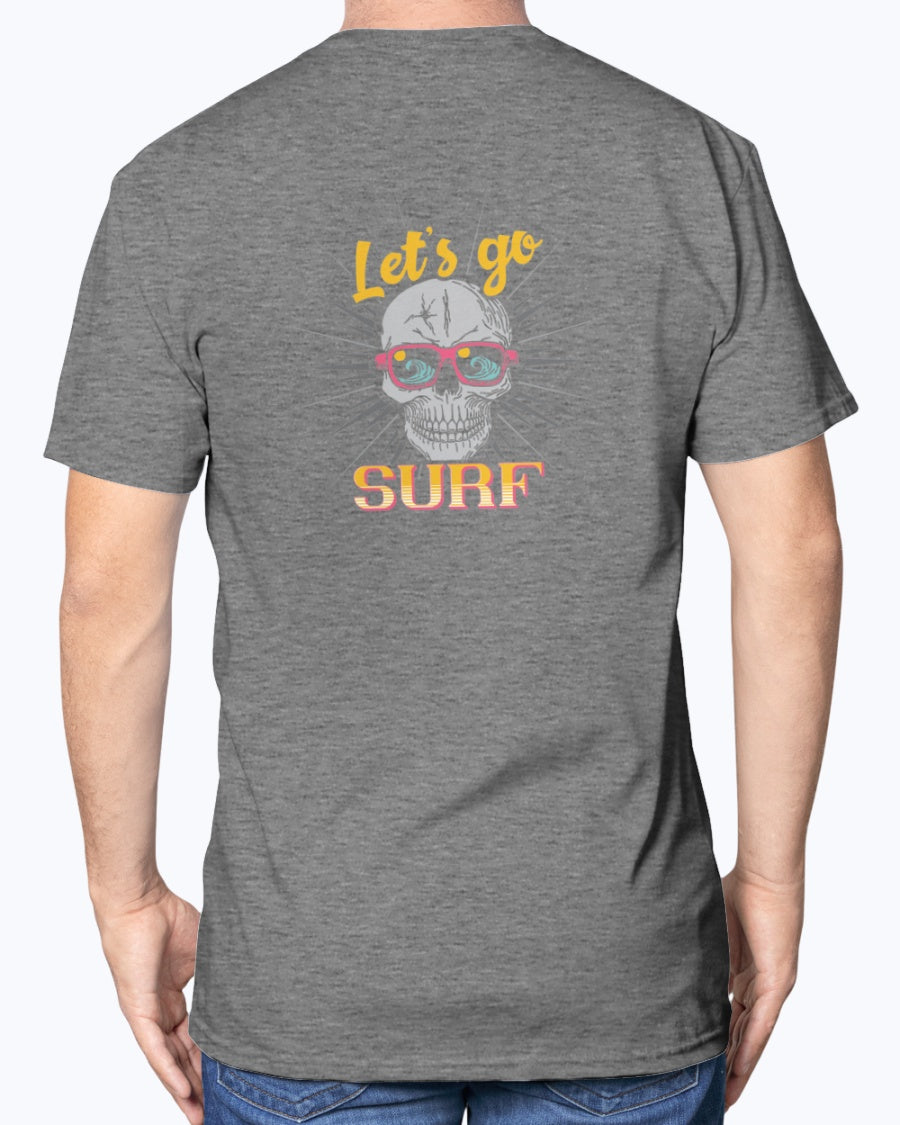 Lets' Go Surf Skull