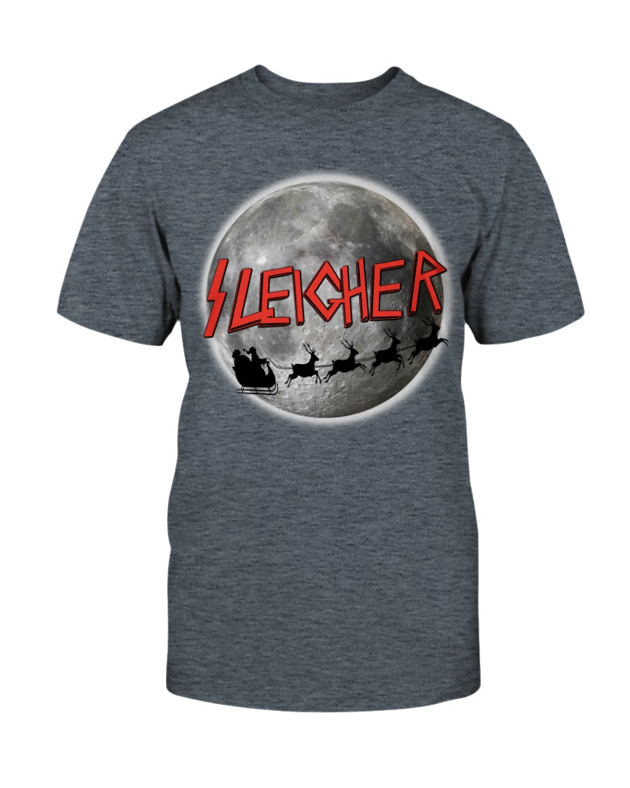 Sleigher, The Heavy Metal Santa -shirt/mug/long sleeve