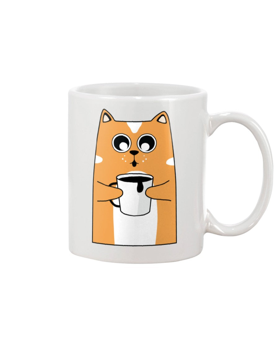 Cats on Coffee mug or shirt available