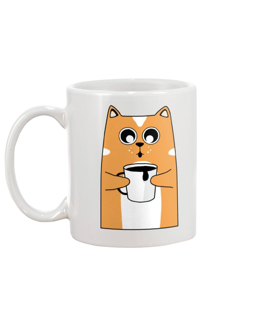 Cats on Coffee mug or shirt available