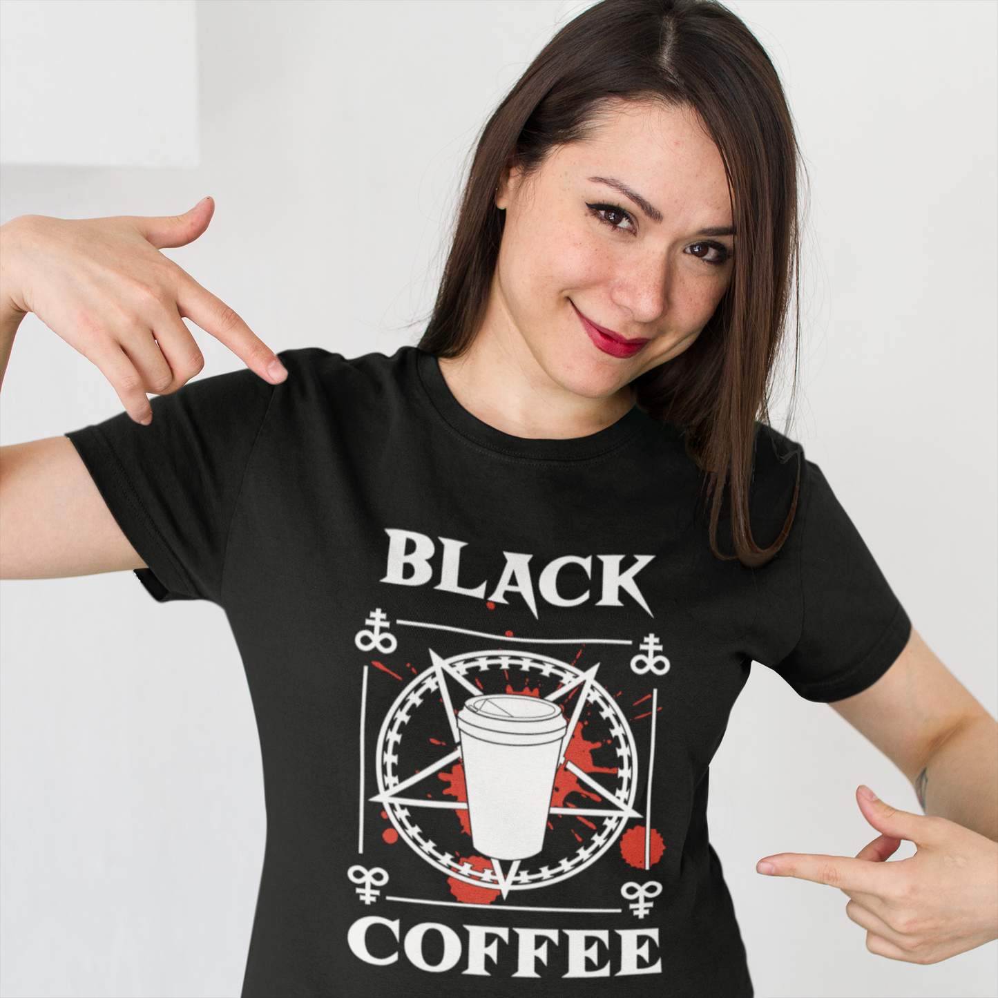BLACK COFFEE 15 ounce coffee mug or shirts available