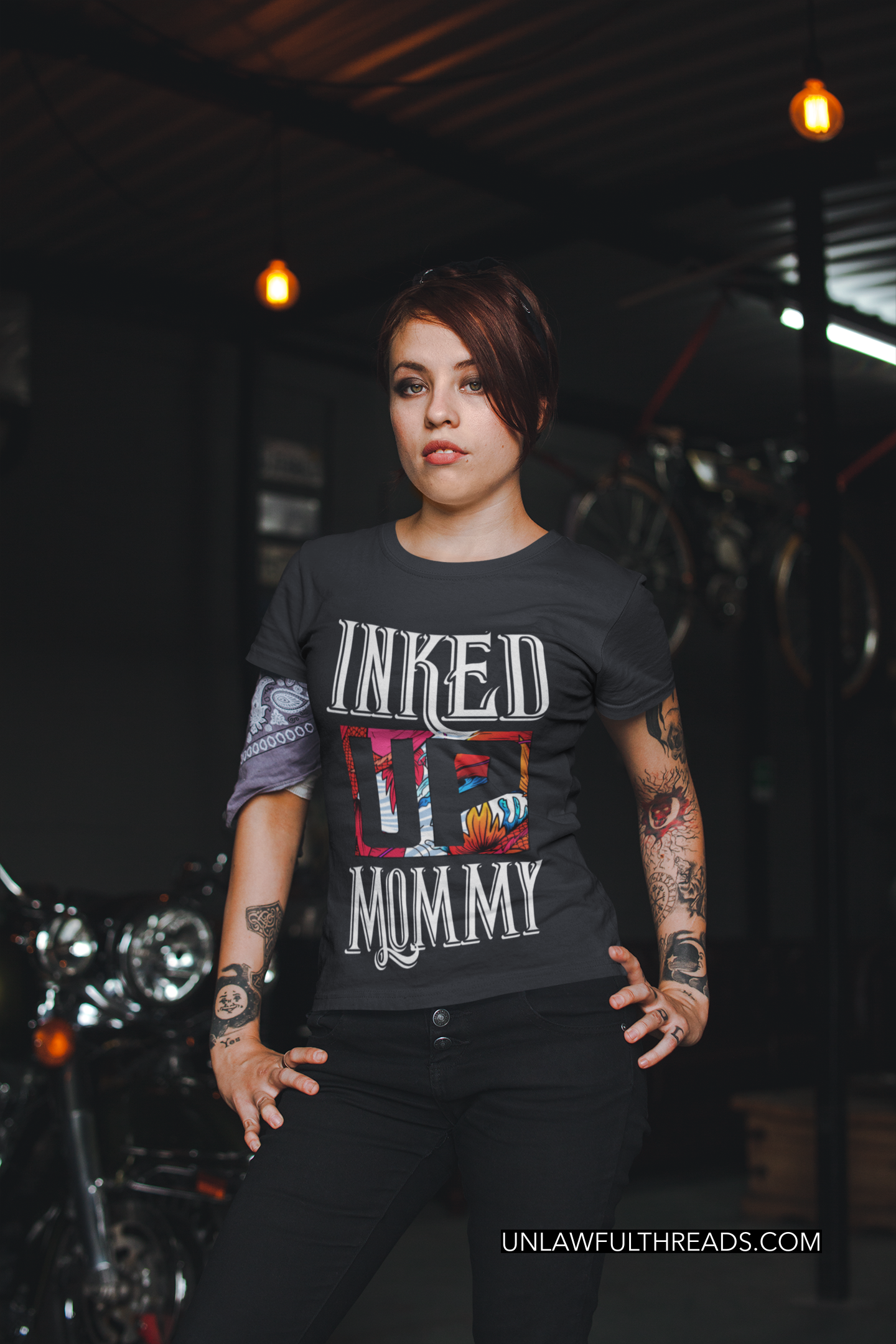 Inked Up Mommy shirt or mug available 15 oz. mug
